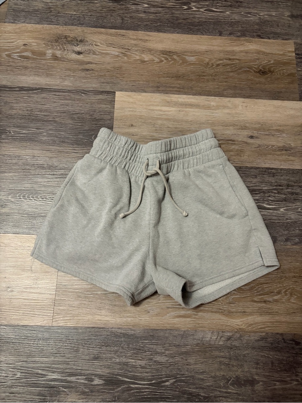wild fable Taupe Drawstring Terry Athletic Shorts